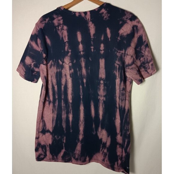 Penn State University T Shirt L Nike Tee Dri Fit Bleach Dye Blue Purple Athletic - Picture 3 of 10